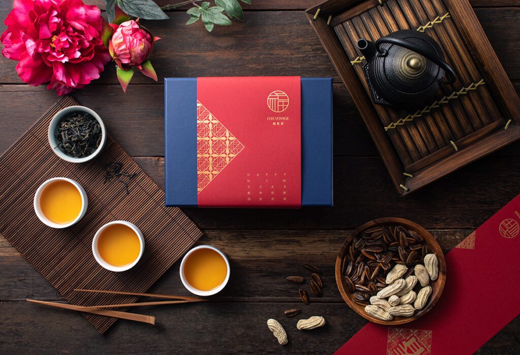 夏也設計 ShocksDesign｜品牌 LOGO 設計識別案例- 福葉茶 CHA VOYAGE