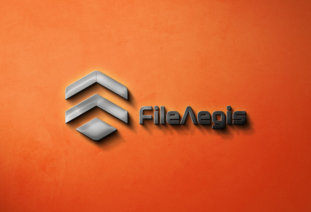 夏也設計 ShocksDesign｜品牌 LOGO 設計識別案例-FileAegis