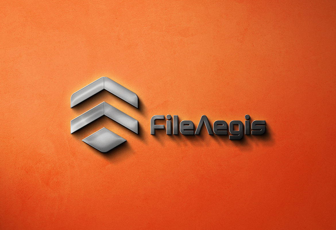 夏也設計 ShocksDesign｜品牌 LOGO 設計識別案例-FileAegis