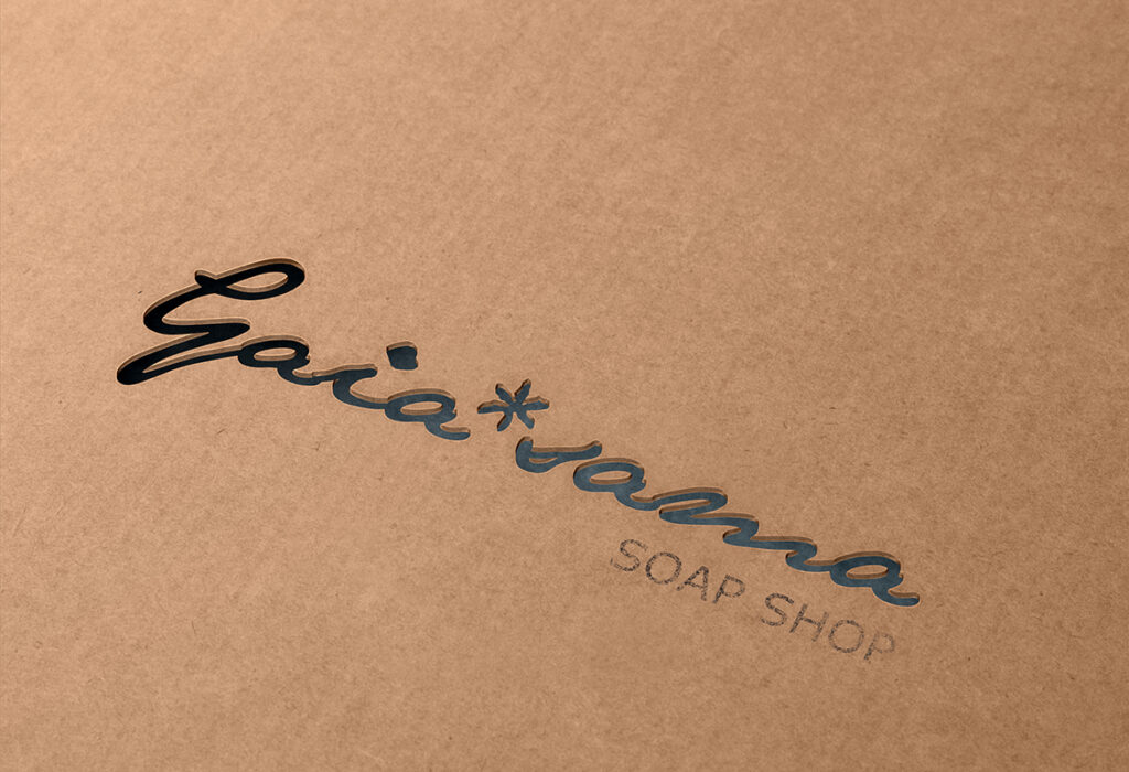 夏也設計 ShocksDesign｜品牌 LOGO 設計識別案例- Gaiasama Soap