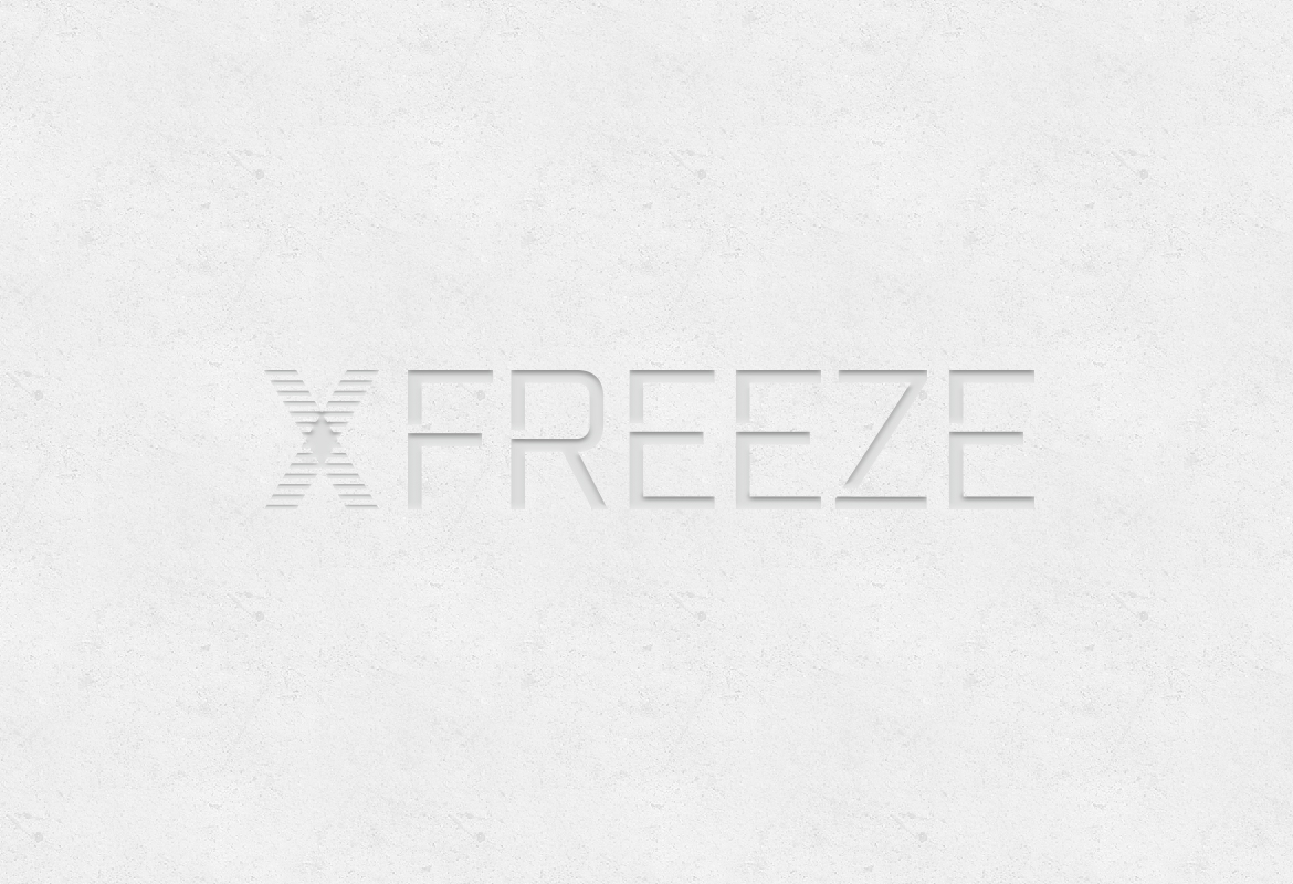 夏也設計 ShocksDesign｜品牌 LOGO 設計識別案例-晶安機能布-X Freeze