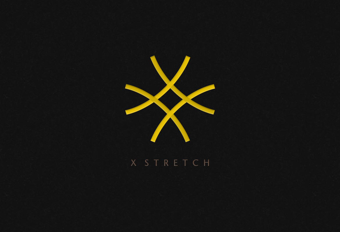 夏也設計 ShocksDesign｜品牌 LOGO 設計識別案例-晶安機能布-X stretch