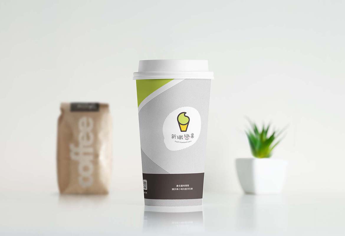 夏也設計 ShocksDesign｜品牌 LOGO 設計識別案例- 新纖戀果